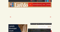 Desktop Screenshot of cityoflaredo.com